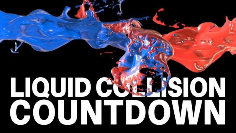 Liquid Collision Countdown